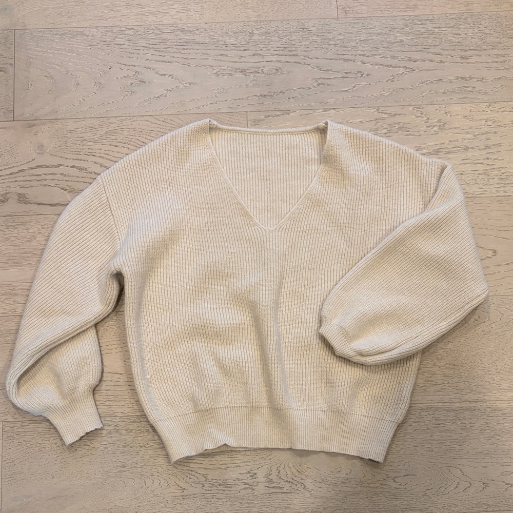 Women's Cream Sweater